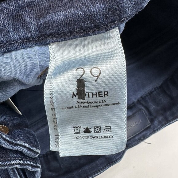 Mother Denim Women’s The Super Looker After Party Designer Jeans W29-30/L26.25 - Picture 6 of 15